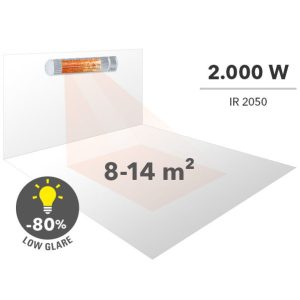 Infrarot Heizstrahler IR 2050