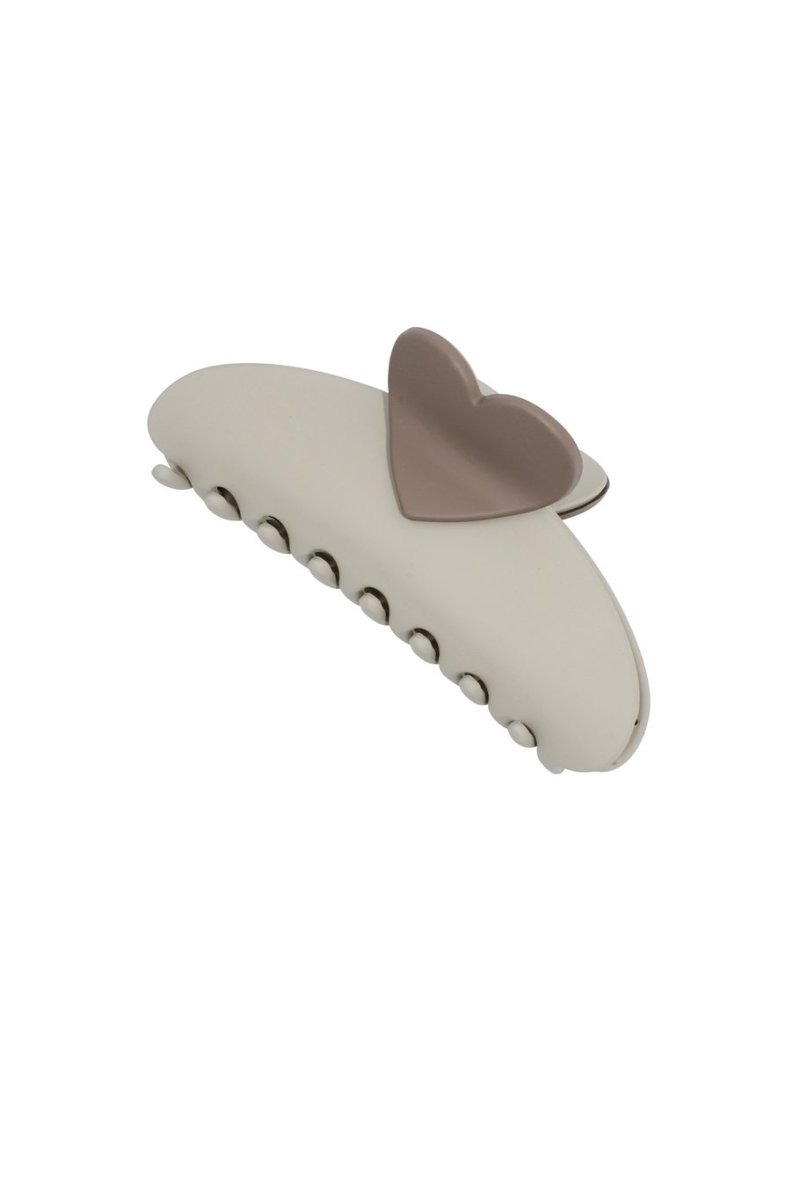 Haarspange Beige Love – Bild 2