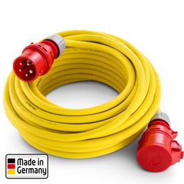 Profi-Verlängerungskabel 20 m / 400 V / 6 mm² – Made in Germany