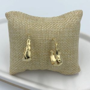 Bogen Ohrringe gold – Eleganz in jeder Bewegung
