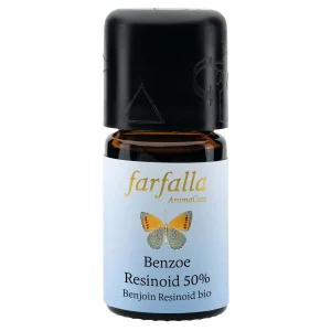 Farfalla Benzoe Resinoid 50% bio Wildsammlung, 5 ml