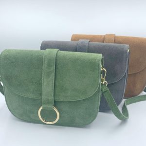 Wildleder Handtasche