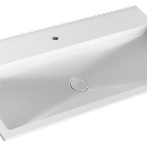 Frasco Centric Waschtisch (Mineralguss) 100 cm Mit 1 Hahnloch