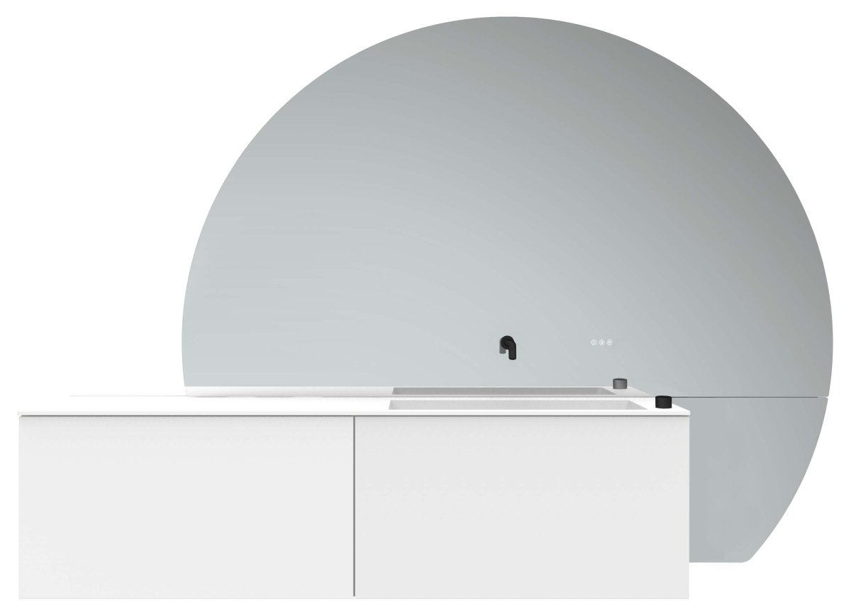 Frasco The Face Weiß Schwarz 208 cm Ausführung rechts