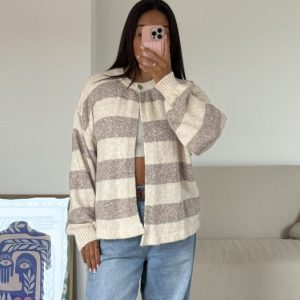 Cardigan Lilly Beige/Creme Onesize
