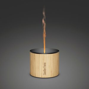Mobiler Aroma Diffuser NORA mit Flammeneffekt – Stadler Form