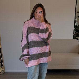 Pullover Emma Oversized gestreift