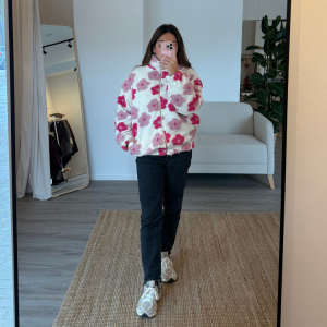 Teddy Jacke „FLORA“ – Flower Love