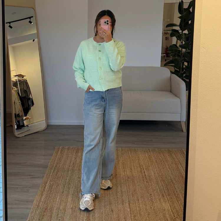 Cardigan „Mint Breeze“ – Onesize (34–42)