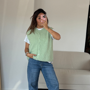 Weste Vera Mint