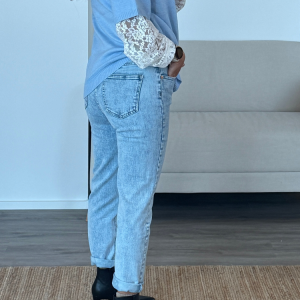 Mom Jeans Cropped