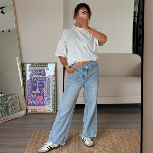 Croped Shirt Weiß