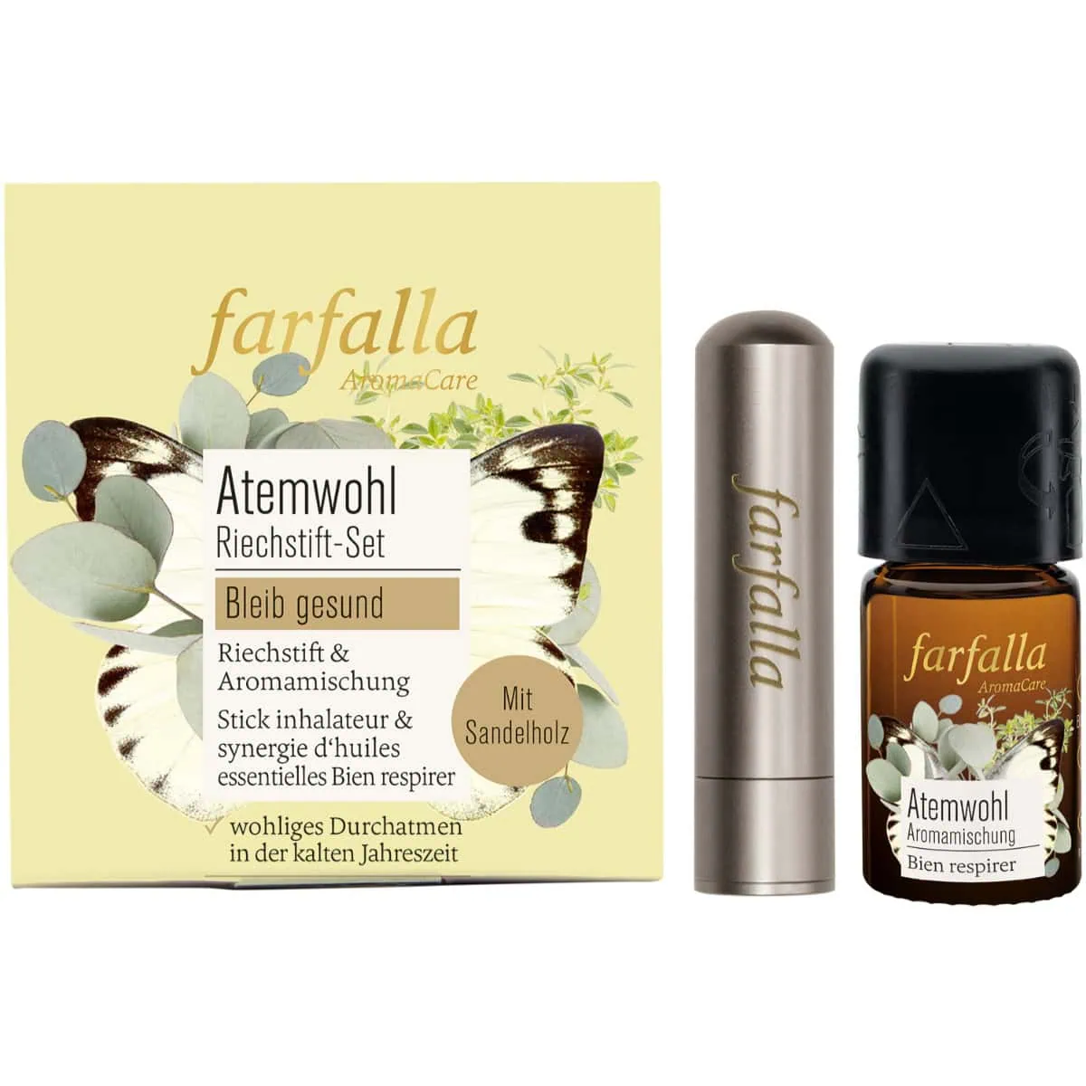 Farfalla Riechstift Set Atemwohl – Bild 2