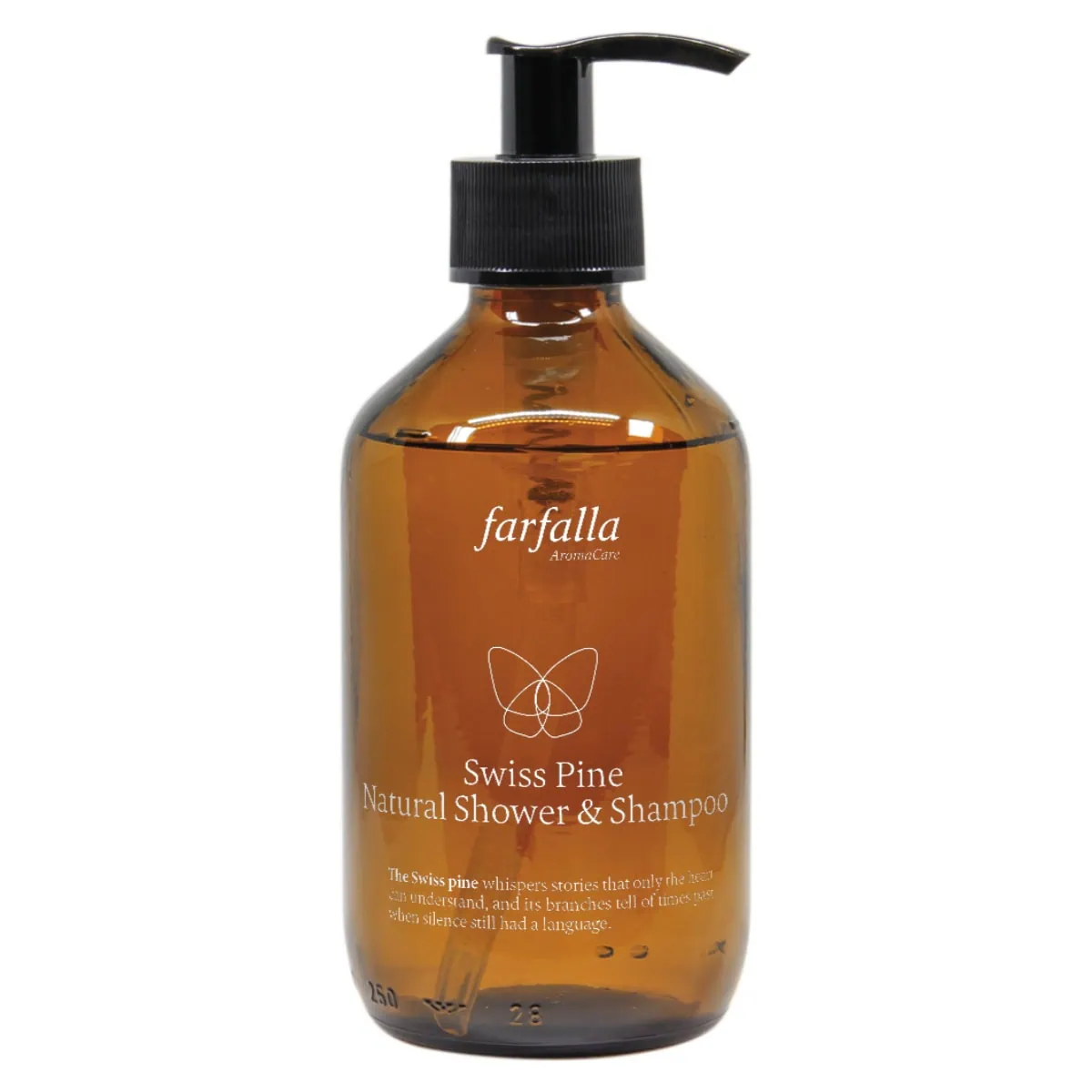 Farfalla Swiss Pine Natural Shower & Shampoo, 250 ml – Bild 2