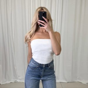 Crop Top Weiß