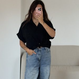 Bluse Elina Schwarz