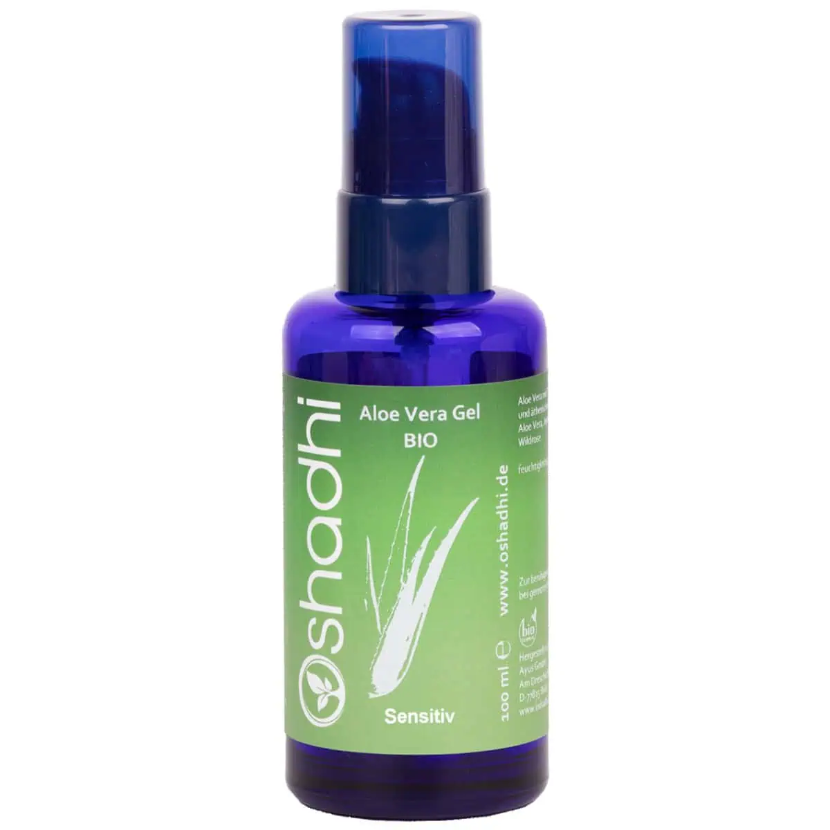 Oshadhi Aloe Vera Gel Sensitiv, 100 ml