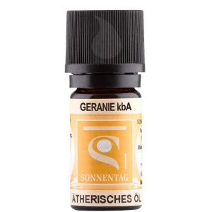 Sonnentag Geranie (Rosengeranie) bio, 5 ml